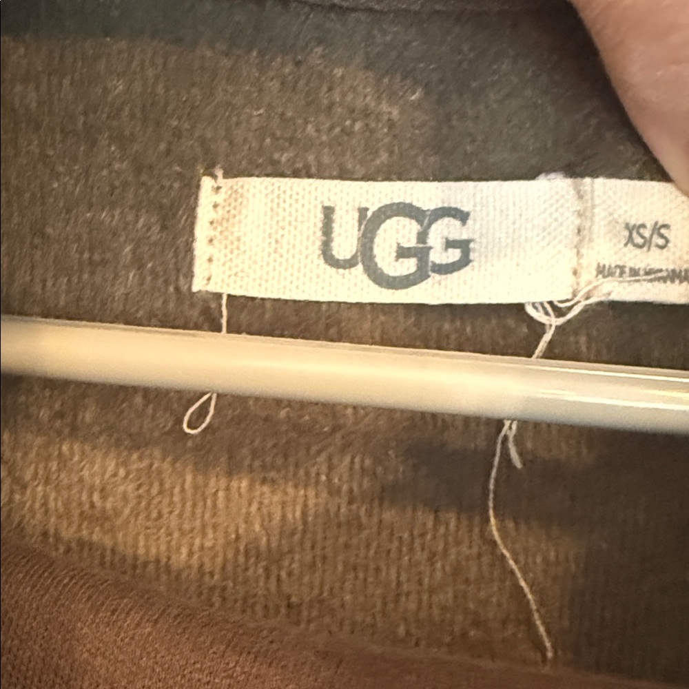 Ugg Olive Green Blanket Pullover - image 3
